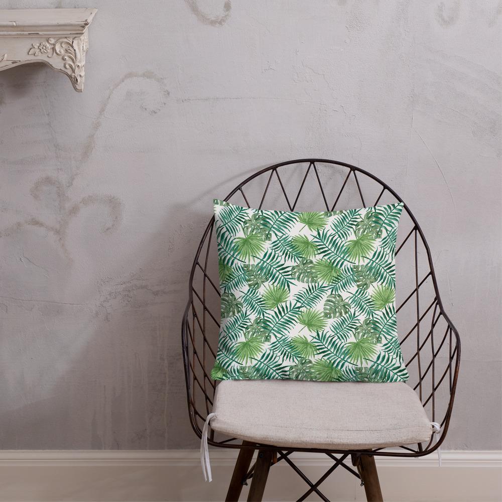 Lisslune | Tropical Leaves Premium Decorative Pillow