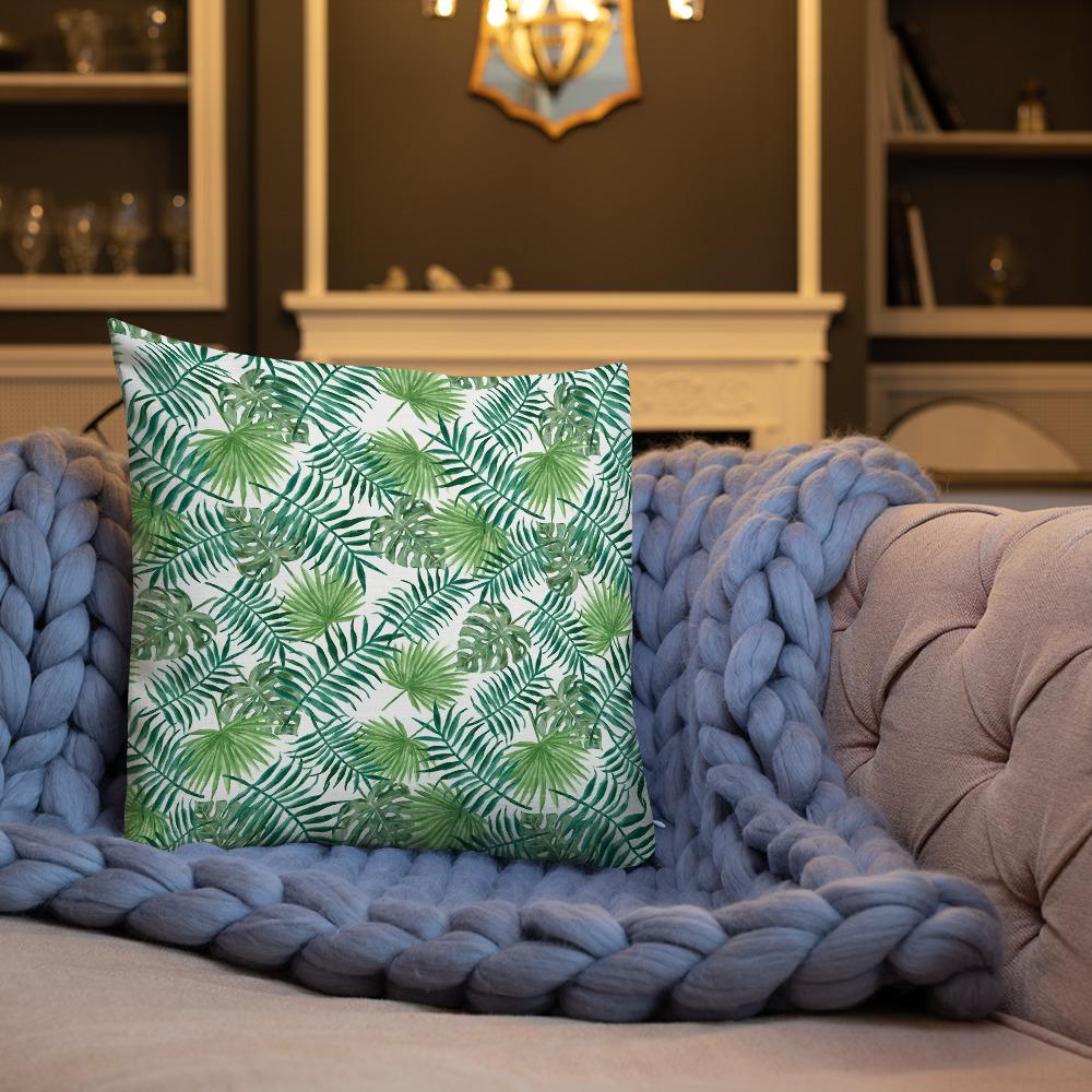 Lisslune | Tropical Leaves Premium Decorative Pillow