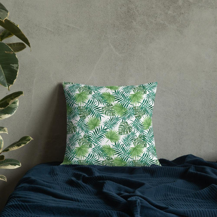 Lisslune | Tropical Leaves Premium Decorative Pillow