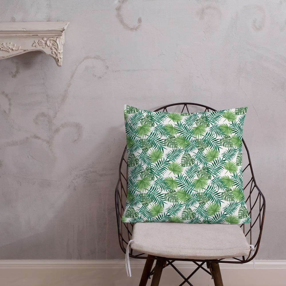 Lisslune | Tropical Leaves Premium Decorative Pillow