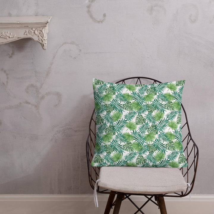 Lisslune | Tropical Leaves Premium Decorative Pillow