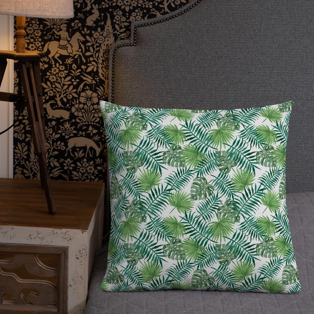 Lisslune | Tropical Leaves Premium Decorative Pillow