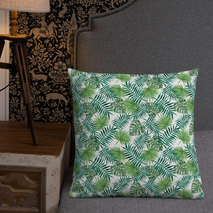 Lisslune | Tropical Leaves Premium Decorative Pillow