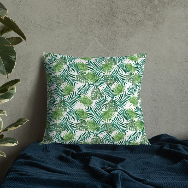 Lisslune | Tropical Leaves Premium Decorative Pillow