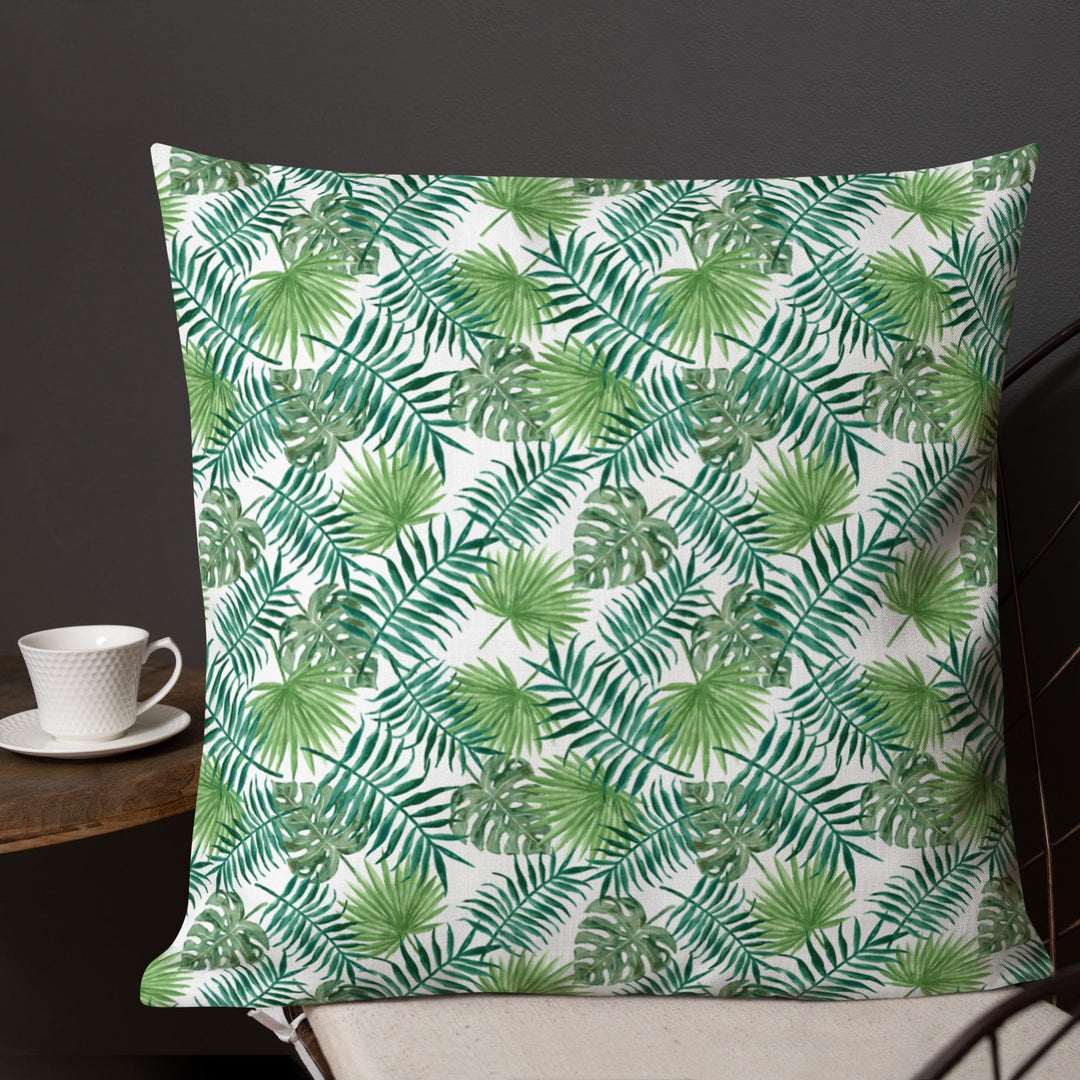 Lisslune | Tropical Leaves Premium Decorative Pillow