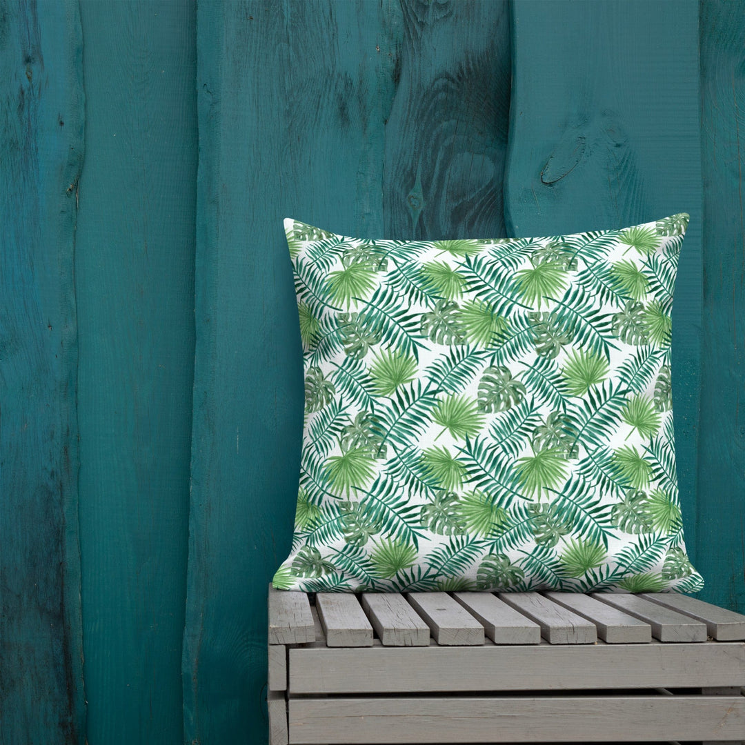 Lisslune | Tropical Leaves Premium Decorative Pillow