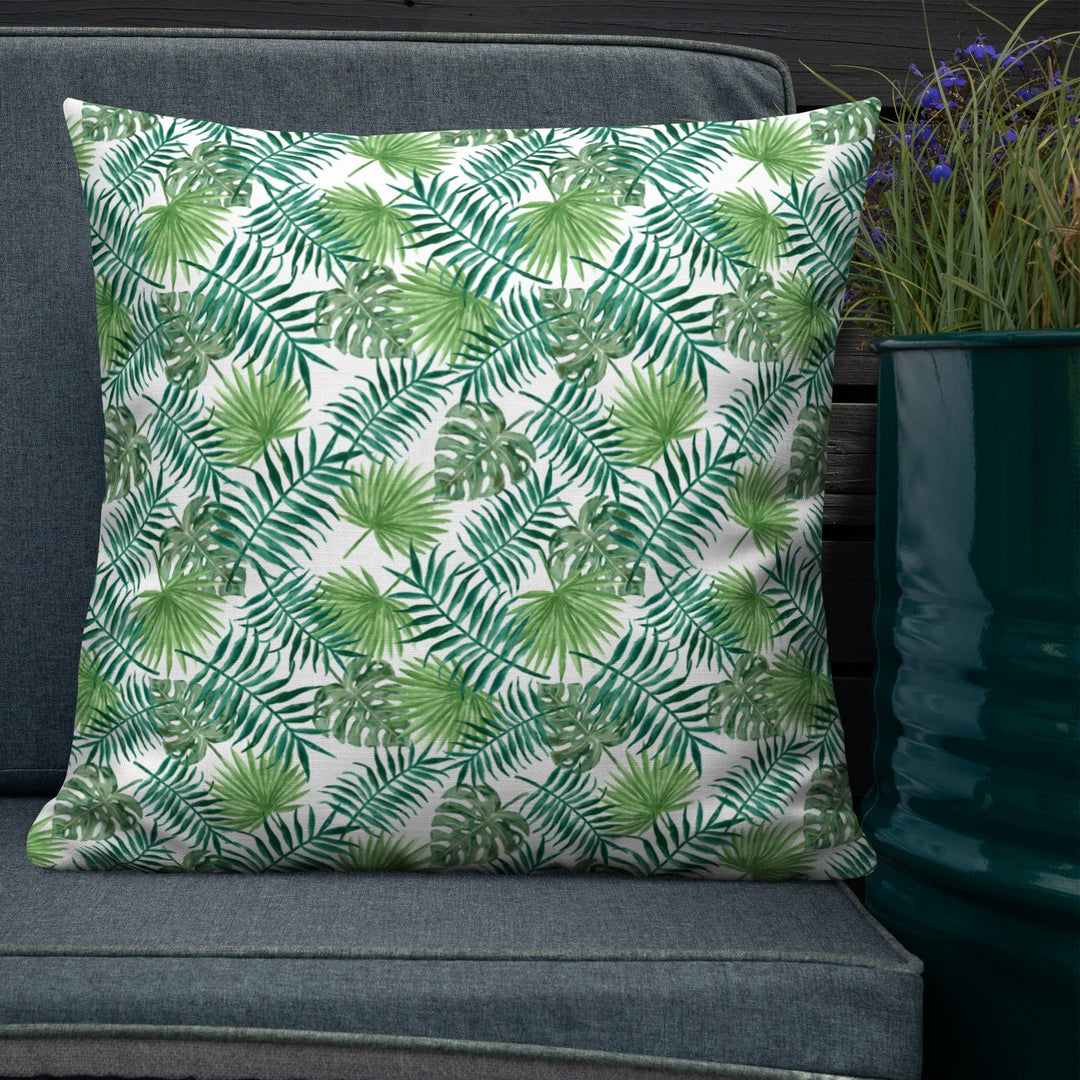 Lisslune | Tropical Leaves Premium Decorative Pillow