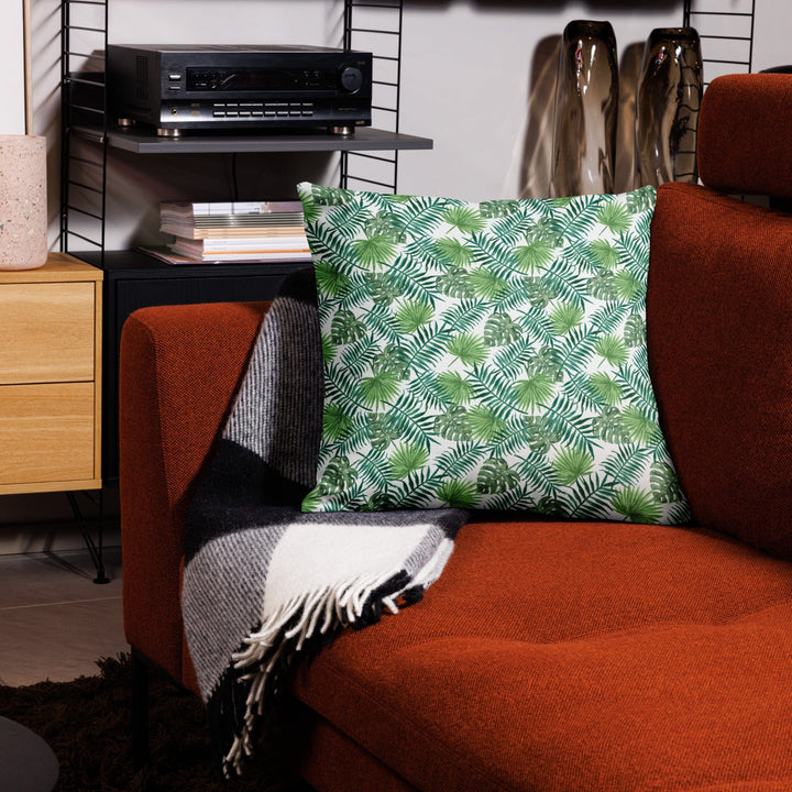Lisslune | Tropical Leaves Premium Decorative Pillow