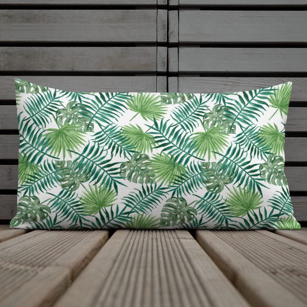 Lisslune | Tropical Leaves Premium Decorative Pillow