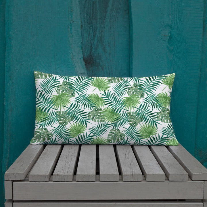 Lisslune | Tropical Leaves Premium Decorative Pillow