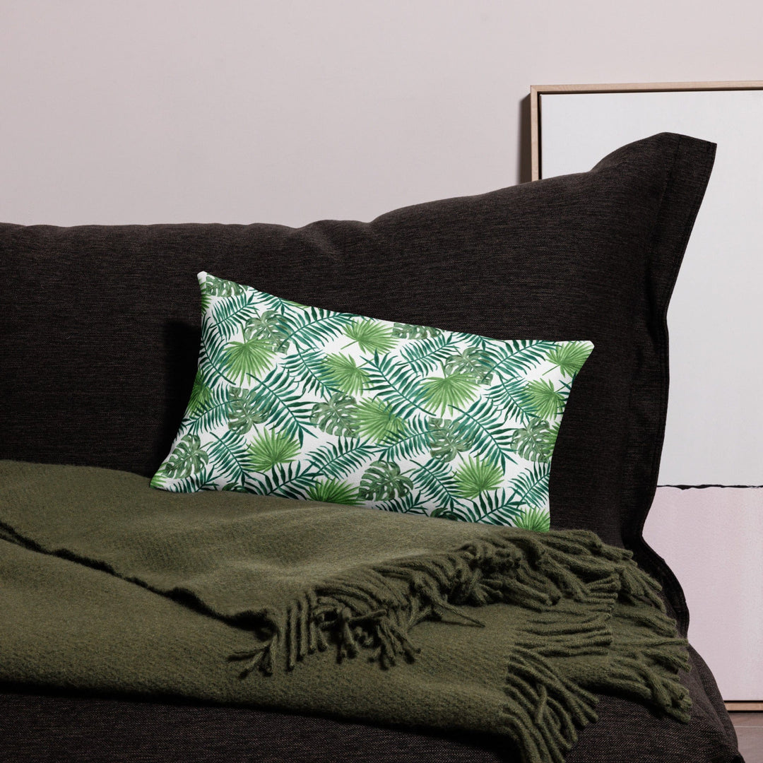 Lisslune | Tropical Leaves Premium Decorative Pillow