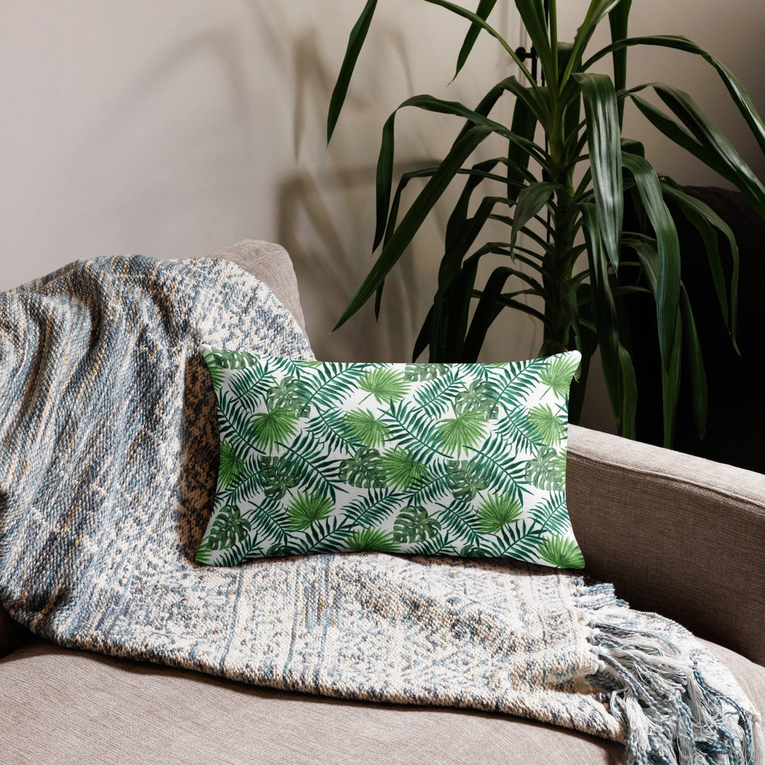 Lisslune | Tropical Leaves Premium Decorative Pillow