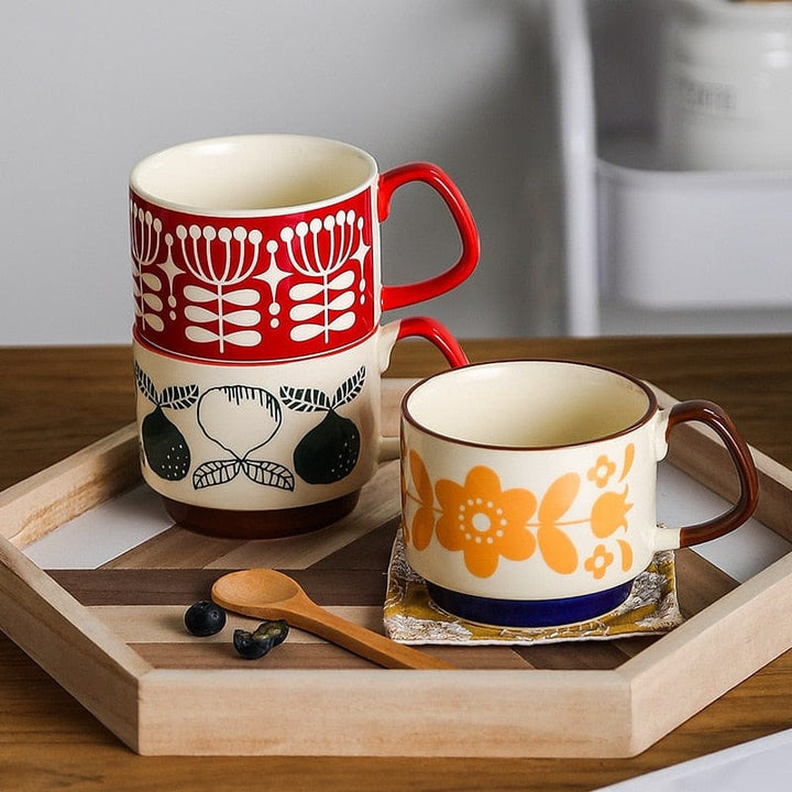 Lisslune | Mid Century Modern Coffee Mugs