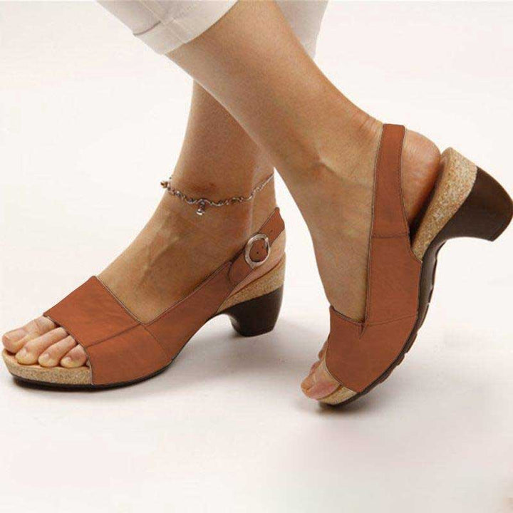 Lisslune | Orthopedic wedge sandals for women