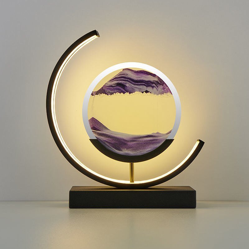 Lisslune | Deep Sea Sandscapes: Illuminated Sand Art for Serene Home Decor