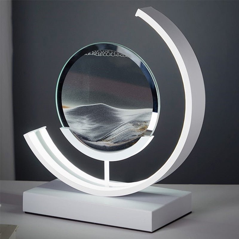 Lisslune | Deep Sea Sandscapes: Illuminated Sand Art for Serene Home Decor