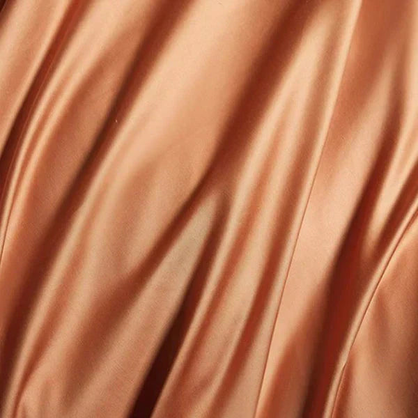 Lisslune | Satin Cotton Embroidered Bedding Set - Luxora