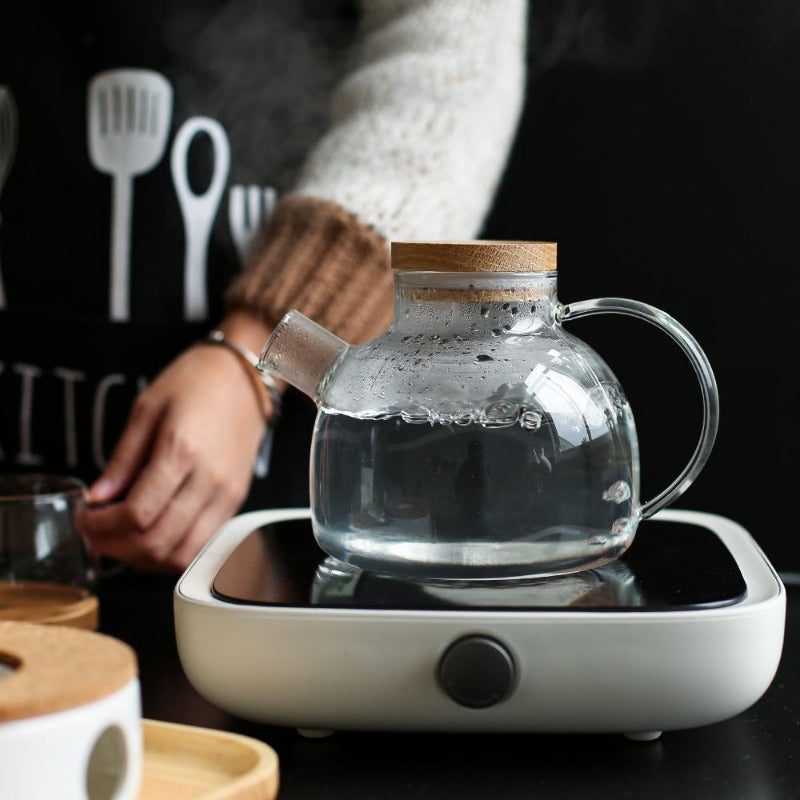 Lisslune | Scandinavian Glass Teapot Set