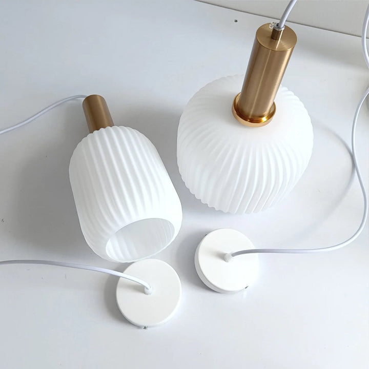 Lisslune | LuxePrism – Sleek Glass Pendant Light with a Touch of Luxury