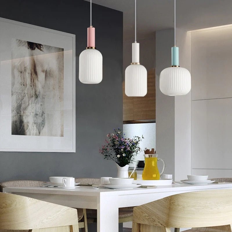 Lisslune | LuxePrism – Sleek Glass Pendant Light with a Touch of Luxury