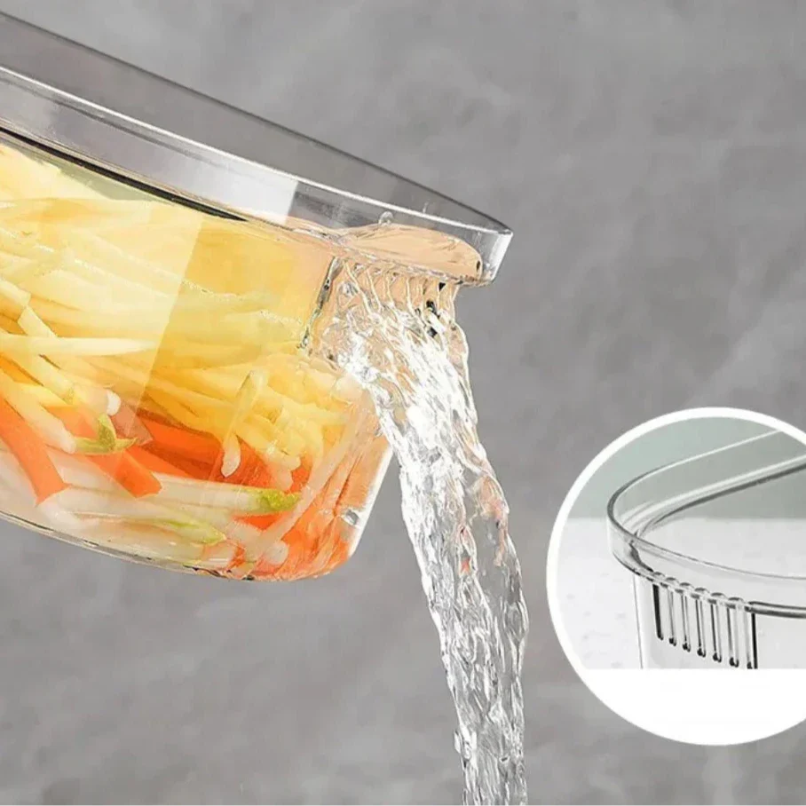 Lisslune | 6-in-1 Vegetable Slicer with Safety Guard
