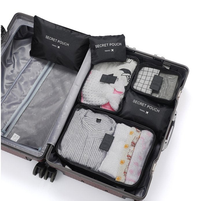 Lisslune | Organizer Luggage Packing Cubes Inner Pockets (6 Pieces)