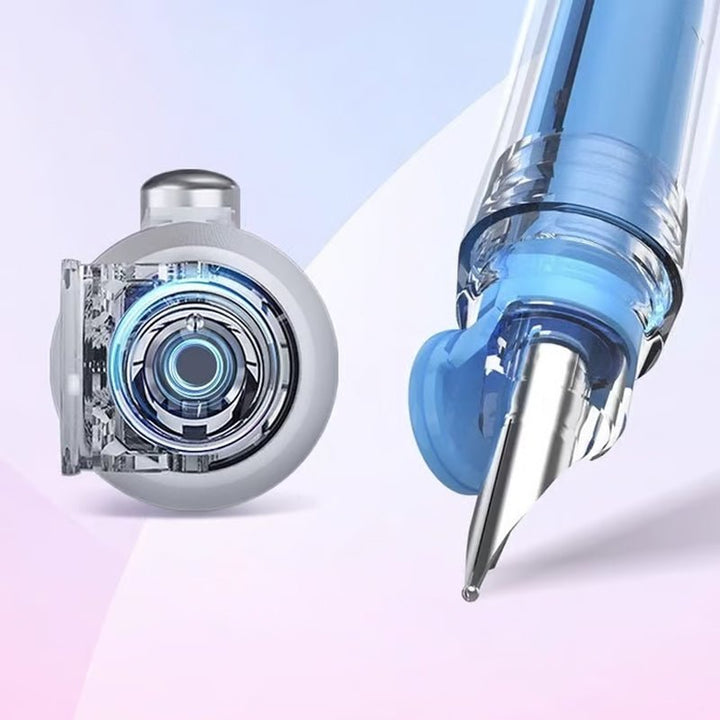 Lisslune | Scriptura Luxury Retractable Fountain Pen | Elegant fountain pen with smooth ink flow and timeless design