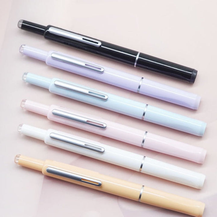 Lisslune | Scriptura Luxury Retractable Fountain Pen | Elegant fountain pen with smooth ink flow and timeless design