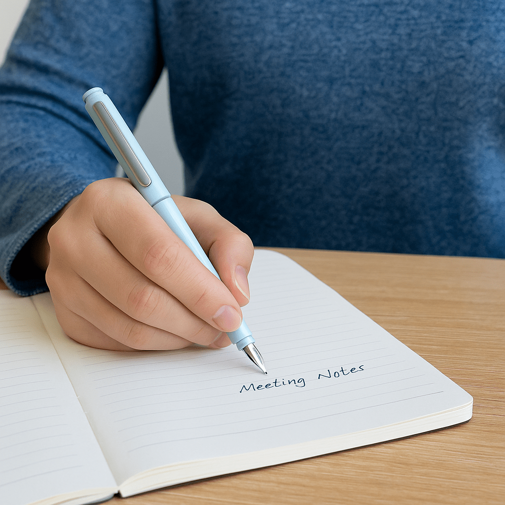 Lisslune | Scriptura Luxury Retractable Fountain Pen | Elegant fountain pen with smooth ink flow and timeless design