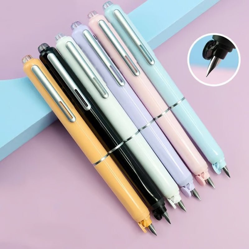 Lisslune | Scriptura Luxury Retractable Fountain Pen | Elegant fountain pen with smooth ink flow and timeless design