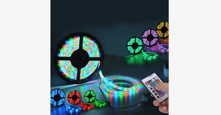 Lisslune | Strip LED Lights – Waterproof Remote Beautiful Lights