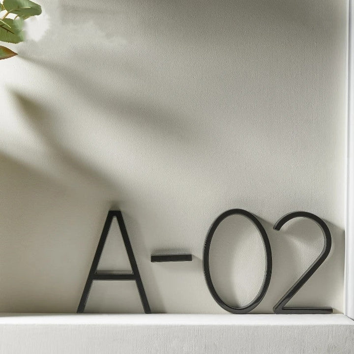Lisslune | Hannah Black House Numbers
