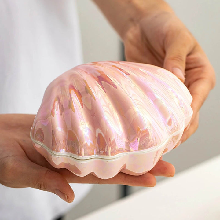Lisslune | Clam Shell Ceramic Jewelry Storage