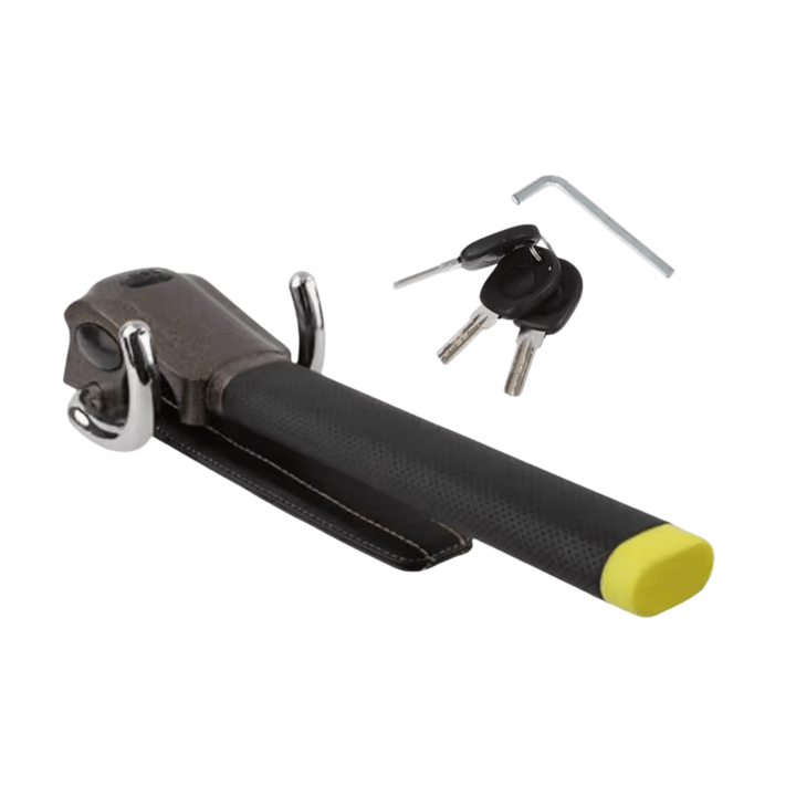 Lisslune | SECURDRIVE – Steering Wheel Lock with Alarm and steel alloy