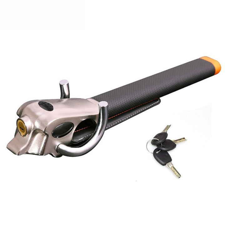 Lisslune | SECURDRIVE – Steering Wheel Lock with Alarm and steel alloy