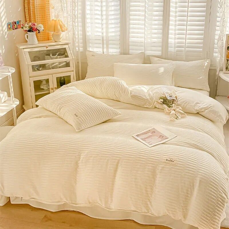 Rynx | Seersucker fabric bedding set