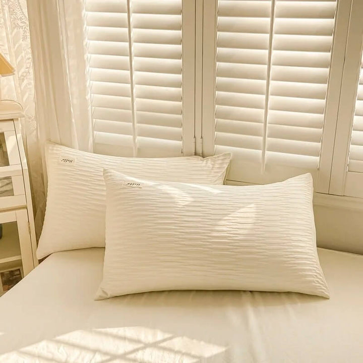 Rynx | Seersucker fabric bedding set