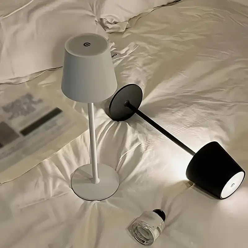 Lisslune | LED Table Lamp – Wireless, Touch Control & Dimmable Light