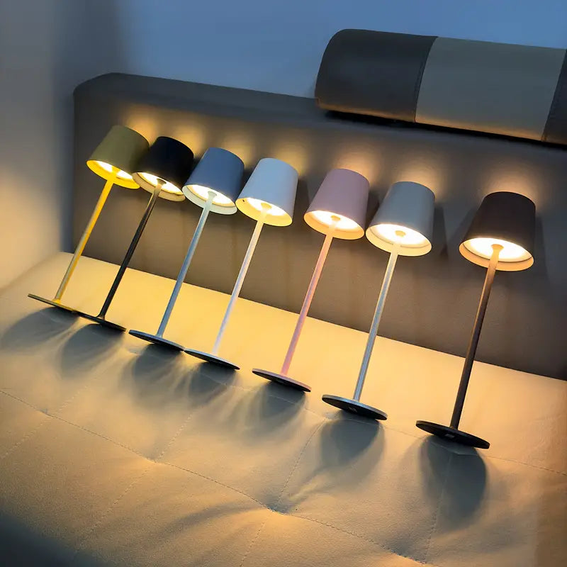 Lisslune | LED Table Lamp – Wireless, Touch Control & Dimmable Light