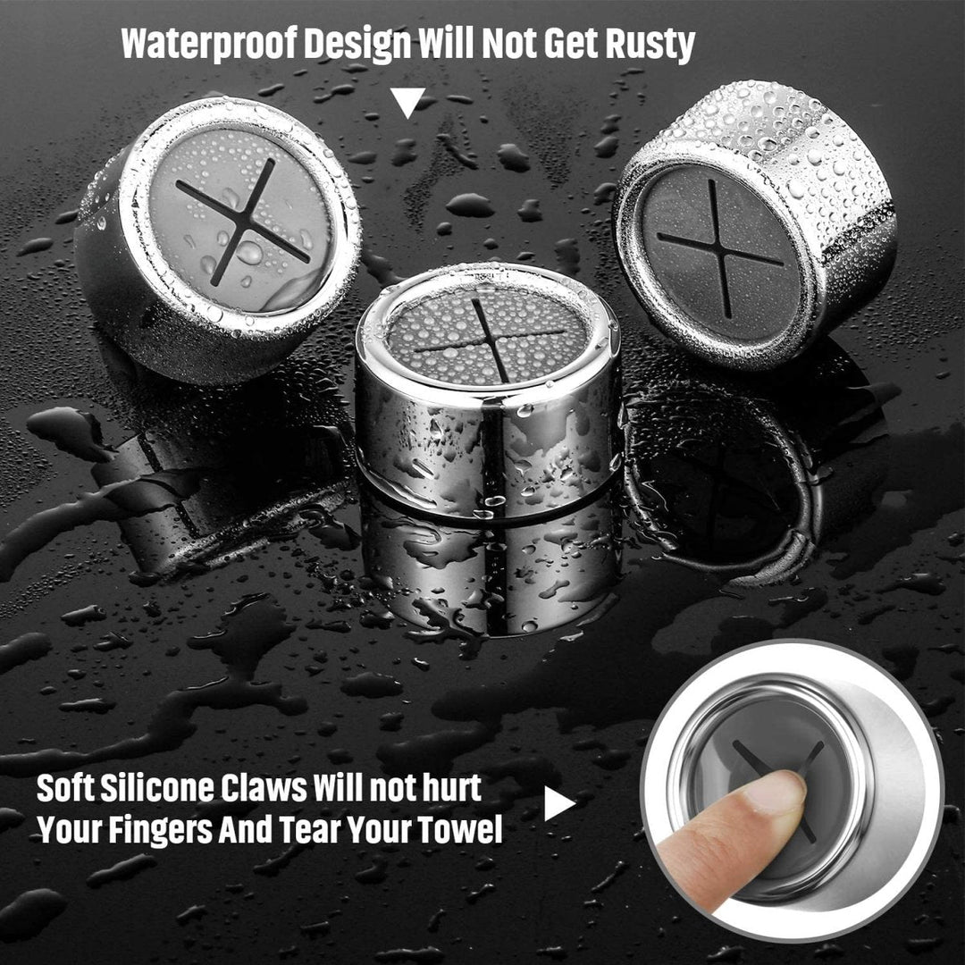 Lisslune | Self-Adhesive Towel Holder – Drill-Free Space-Saving Organizer for Kitchen and Bathroom