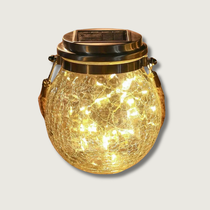 Lisslune | SunGlow - Warm Solar Glass Lamp