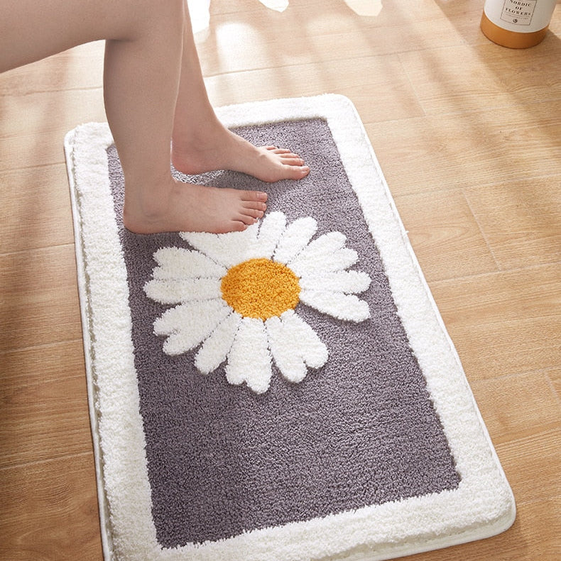 Lisslune | PetalPlush - Soft flower bath mat for a cozy touch