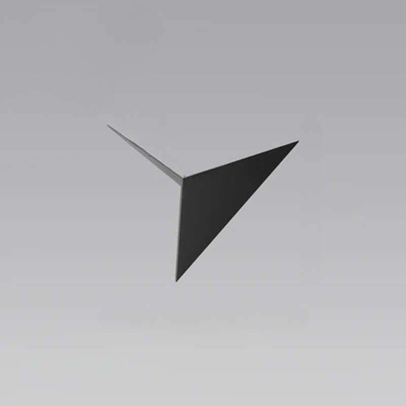 Lisslune | LumiTri - Minimalistic triangular wall lamp