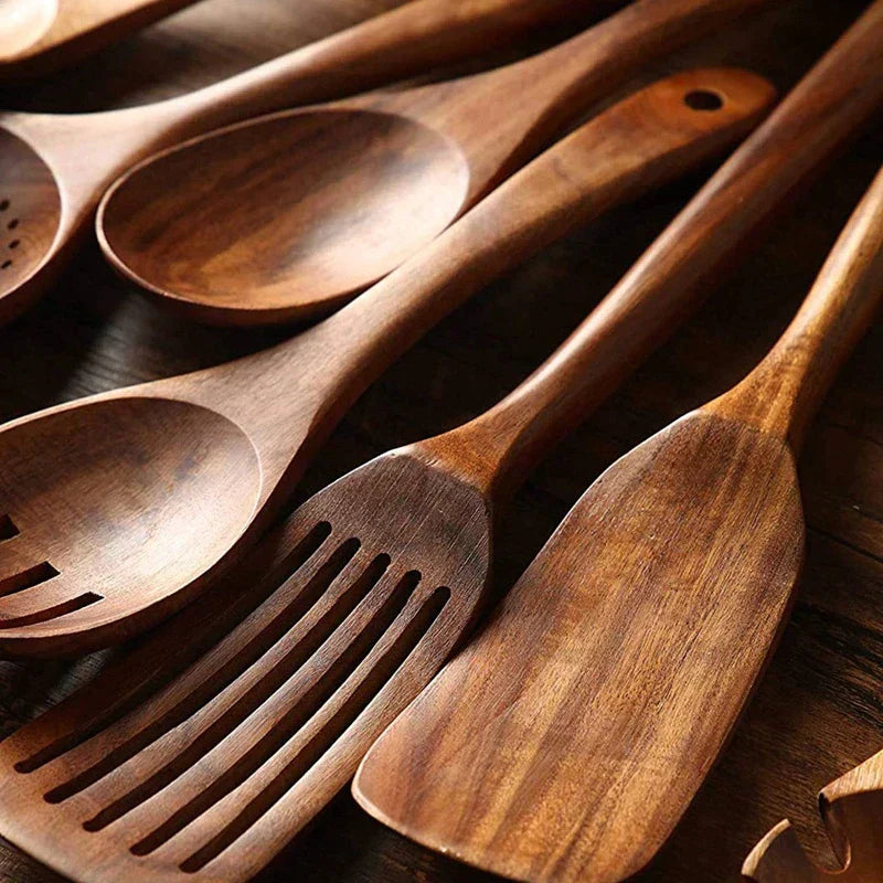 Lisslune | EcoChef - Teakwood Tableware Set