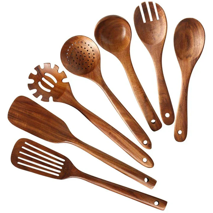 Lisslune | EcoChef - Teakwood Tableware Set