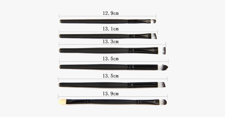 Lisslune | 6-piece professional brush set