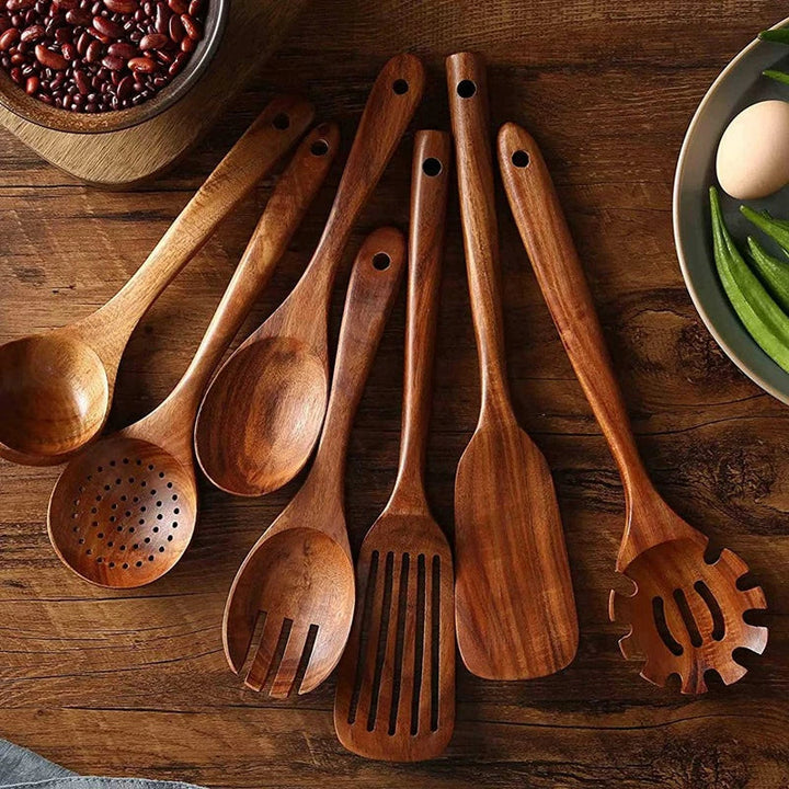 Lisslune | EcoChef - Teakwood Tableware Set