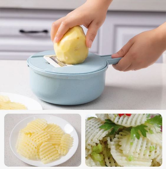 Lisslune | ChefChop Pro 12-in-1 Kitchen Device for Food Preparation