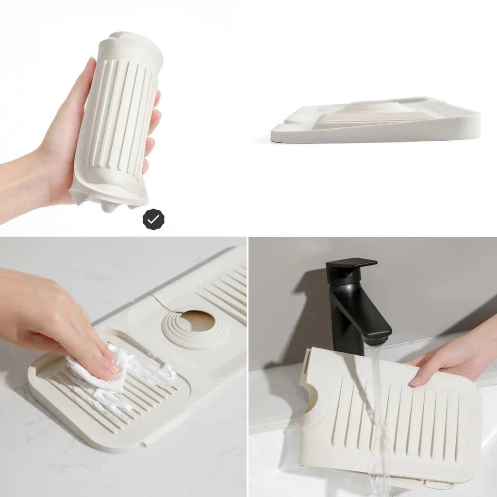 Lisslune | Silicone Splash Guard Drain Mat