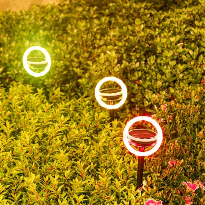 Lisslune | Solar Garden Lights with Color Change – LED Ground Spots for Outdoors and Garden